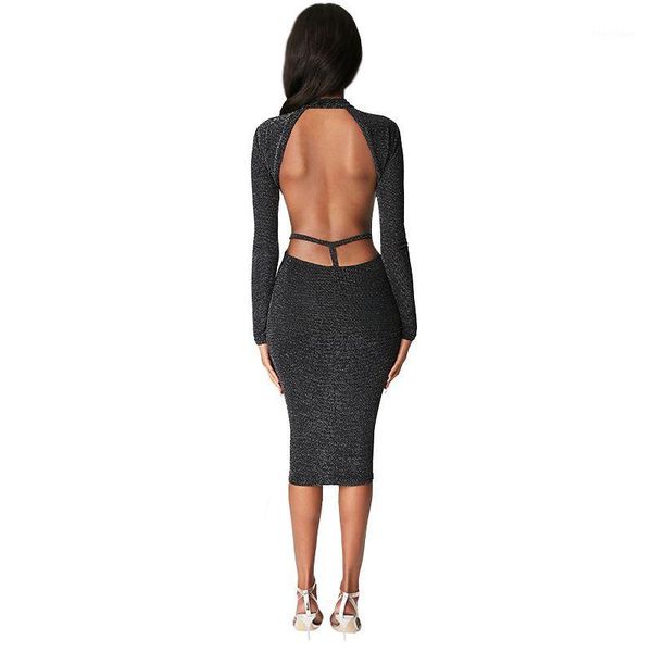 casual dresses 2021 fashion bodycon backless dress lace up long sleeve sexy&club solid color halter vestido arrival .1, Black;gray
casual dresses 2021 fashion bodycon backless dress lace up long sleeve sexy&club solid color halter vestido arrival .1, Black;gray