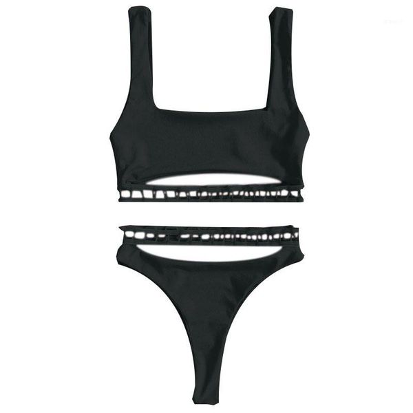 black ribbon bikini openwork bikini split swimsuit split swimsuit beachwear1, White;black
black ribbon bikini openwork bikini split swimsuit split swimsuit beachwear1, White;black