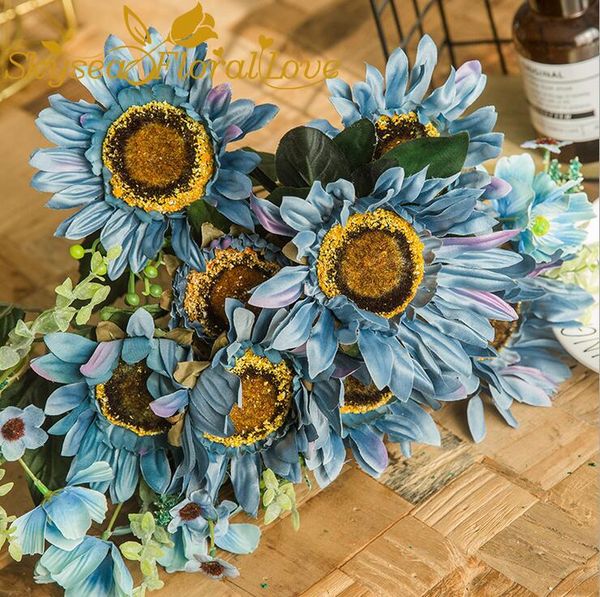 decorative flowers & wreaths fake flower sunflower 12 branch for home decoration diy silk party wedding decor artificial
decorative flowers & wreaths fake flower sunflower 12 branch for home decoration diy silk party wedding decor artificial