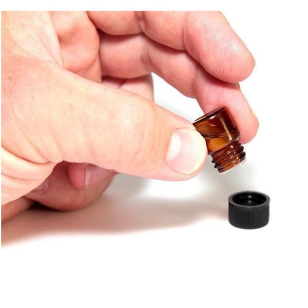 1ml (1/4 dram) amber glass essential oil bottle perfume sample tubes bottle with plu sqcxrg homes2011 
1ml (1/4 dram) amber glass essential oil bottle perfume sample tubes bottle with plu sqcxrg homes2011