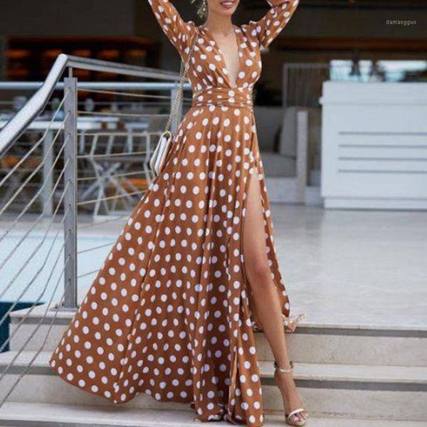 polka dot dress fall long sleeve women summer 2019 beach robe boho casual long dresses ladies v neck high split maxi dress1, Black;gray
polka dot dress fall long sleeve women summer 2019 beach robe boho casual long dresses ladies v neck high split maxi dress1, Black;gray