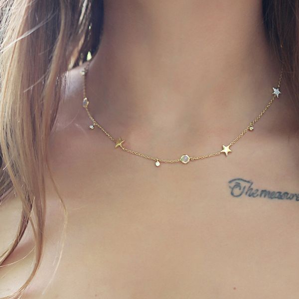 silvology 925 sterling silver round bead zircon star necklace gold mini romantic texture elegant female choker jewelry necklace q0531
silvology 925 sterling silver round bead zircon star necklace gold mini romantic texture elegant female choker jewelry necklace q0531