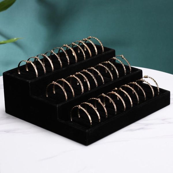velvet jewelry storage tray display jewel holder stand bracelet ring storage box showcase 3 layer jewelry organizer, Pink;blue
velvet jewelry storage tray display jewel holder stand bracelet ring storage box showcase 3 layer jewelry organizer, Pink;blue