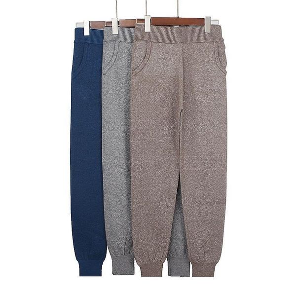 lurex glitter knitted women casual harem pants knitted warm pants autumn winter sweater trousers with pockets, Black;white
lurex glitter knitted women casual harem pants knitted warm pants autumn winter sweater trousers with pockets, Black;white