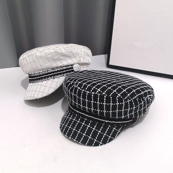 stingy brim hats 202111-23-shi9088 british style spring lace ribbon plaid leisure lady octagonal hat women visors cap1, Blue;gray
stingy brim hats 202111-23-shi9088 british style spring lace ribbon plaid leisure lady octagonal hat women visors cap1, Blue;gray