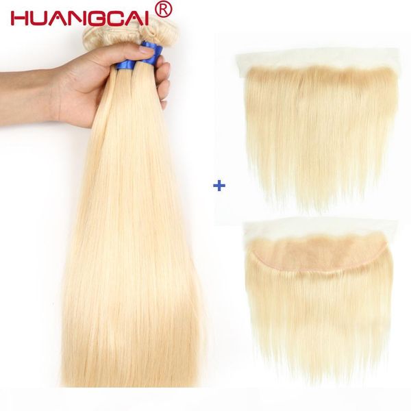 huangcai 613 bundles brazilian straight hair 3 bundles with lace frontal closure blond human hair weave with closure non remy, Black;brown
huangcai 613 bundles brazilian straight hair 3 bundles with lace frontal closure blond human hair weave with closure non remy, Black;brown