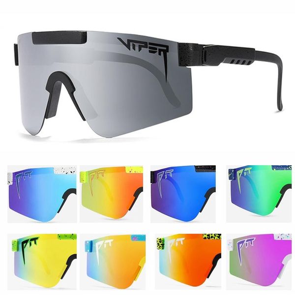 original pit viper sunglasses large frame sunglasses colorful full plated real film polarized windproof goggles with case, White;black
original pit viper sunglasses large frame sunglasses colorful full plated real film polarized windproof goggles with case, White;black