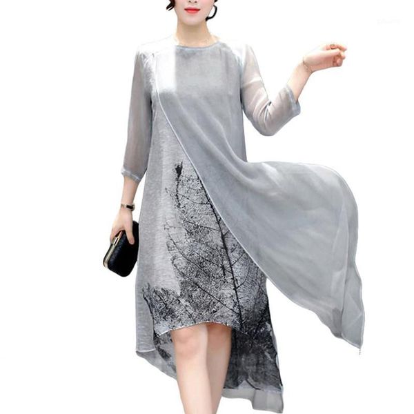 2020 plus size 4xl summer dress irregular women dress printed loose mid length dresses vestidos de festa oversized mori girls1, Black;gray
2020 plus size 4xl summer dress irregular women dress printed loose mid length dresses vestidos de festa oversized mori girls1, Black;gray