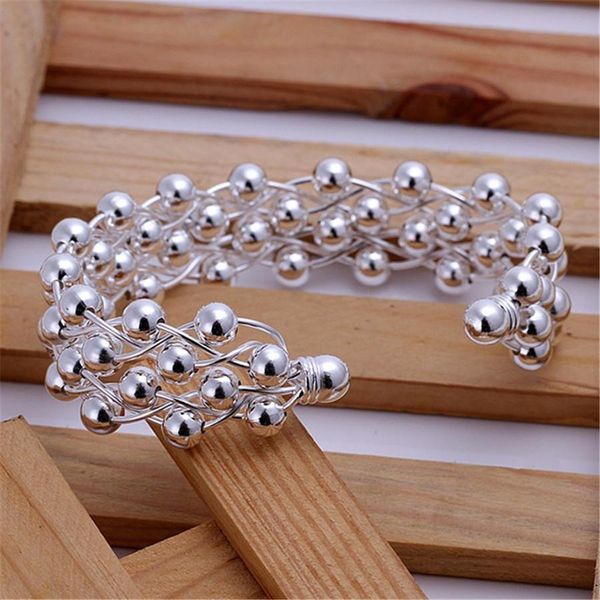 new lover gift silver color jewelry elegant women classic grapes bangle bracelet burst models silver jewelry h sqcaye, Black
new lover gift silver color jewelry elegant women classic grapes bangle bracelet burst models silver jewelry h sqcaye, Black