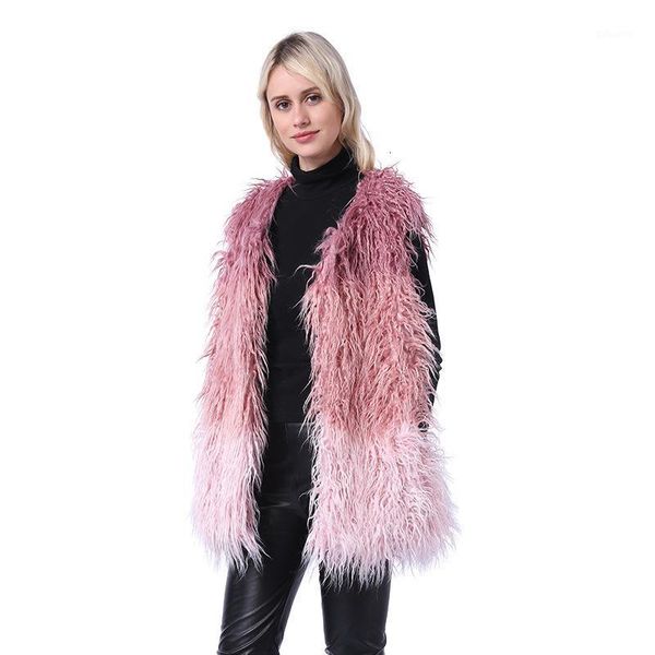 winter vest women sleeveless waistcoat warm fluffy soft faux fur vest coat female casual vintage office lady pink vests jacket1, Black;white
winter vest women sleeveless waistcoat warm fluffy soft faux fur vest coat female casual vintage office lady pink vests jacket1, Black;white