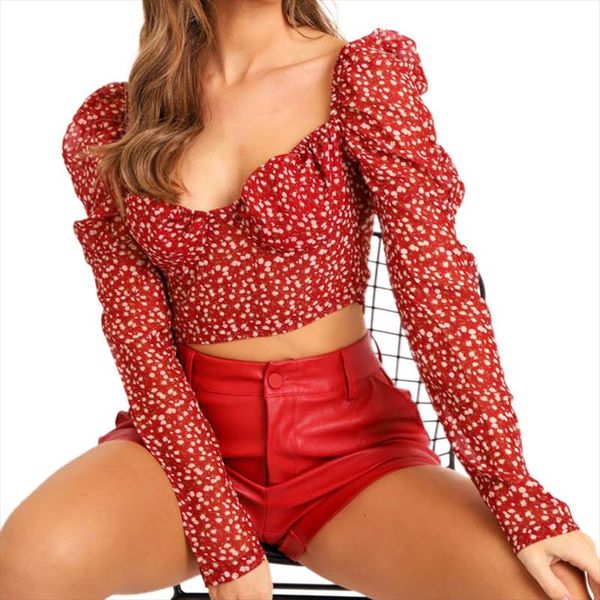 женской горошек длинного puff рукав slim fit shirt повседневной блуза crop top uk stock обрезанные площади шея повседневная осень весна, White
женской горошек длинного puff рукав slim fit shirt повседневной блуза crop top uk stock обрезанные площади шея повседневная осень весна, White