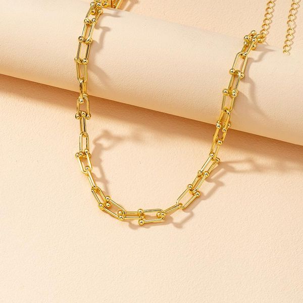 ksra vintage gold color chunky chain necklace brass thick linked necklaces for women minimalist necklace jewelry, Silver
ksra vintage gold color chunky chain necklace brass thick linked necklaces for women minimalist necklace jewelry, Silver