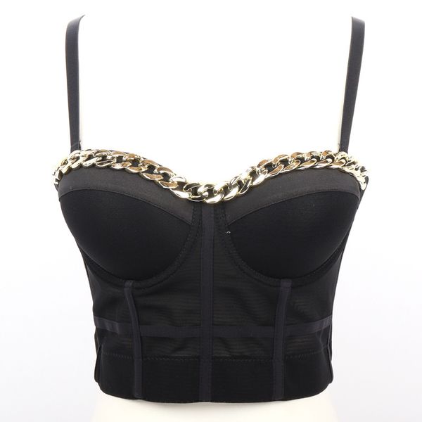 summer small vest rave party wear metal chain bra suspender women clothing dj lead dance costume costume bi996, Black;red
summer small vest rave party wear metal chain bra suspender women clothing dj lead dance costume costume bi996, Black;red