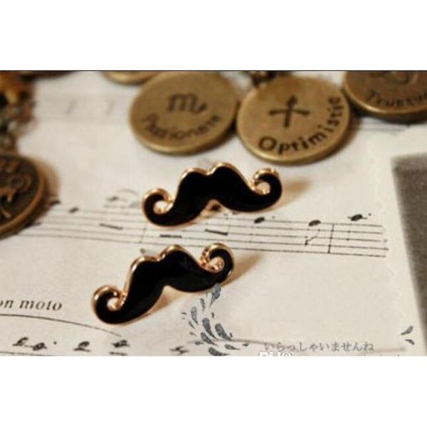 cute drops of glaze creative personality avatar beard shape stud earrings girls wholesale shipping l9k1s zpnci, Golden;silver
cute drops of glaze creative personality avatar beard shape stud earrings girls wholesale shipping l9k1s zpnci, Golden;silver