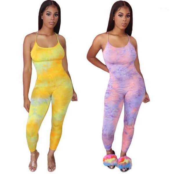 women's jumpsuits & rompers stunning halter women tie-dye printed lady's backless sleeveless skinny nightclub party wear 2021 summ, Black;white
women's jumpsuits & rompers stunning halter women tie-dye printed lady's backless sleeveless skinny nightclub party wear 2021 summ, Black;white