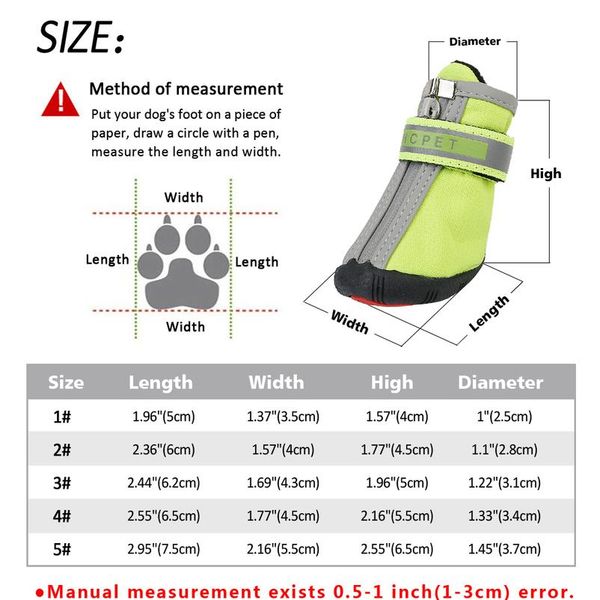 winter dog shoes warm small big dogs shoes socks waterproof reflective dog boots paw protector non slip rain snow pet bbyywb
winter dog shoes warm small big dogs shoes socks waterproof reflective dog boots paw protector non slip rain snow pet bbyywb
