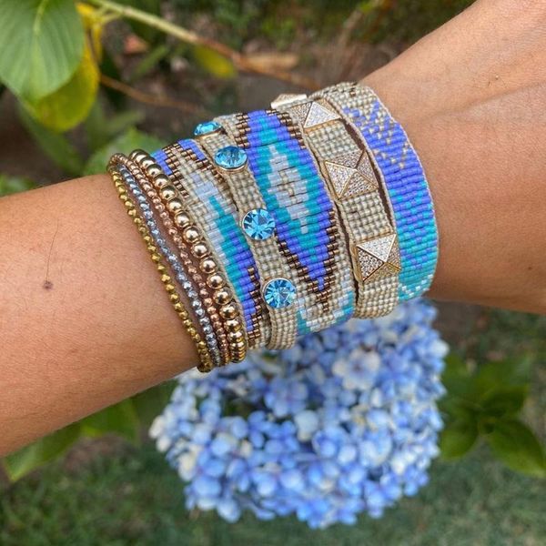 bluestar 2021 women bracelet turkish evil eye bracelet miyuki bead pulseras mujer moda handmade crystal jewelry armband, Black
bluestar 2021 women bracelet turkish evil eye bracelet miyuki bead pulseras mujer moda handmade crystal jewelry armband, Black