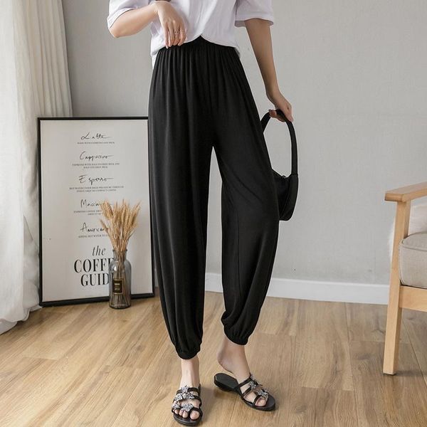 loose 2021 female new summer hare plus size women's wide high pants comfortable (s-3xl) y4rj, Black;white
loose 2021 female new summer hare plus size women's wide high pants comfortable (s-3xl) y4rj, Black;white