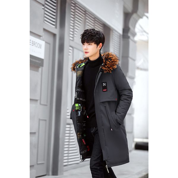 2021 parkas men new winter jacket long thicken warm cotton big fur outwear hooded overcoat 4otb, Black
2021 parkas men new winter jacket long thicken warm cotton big fur outwear hooded overcoat 4otb, Black