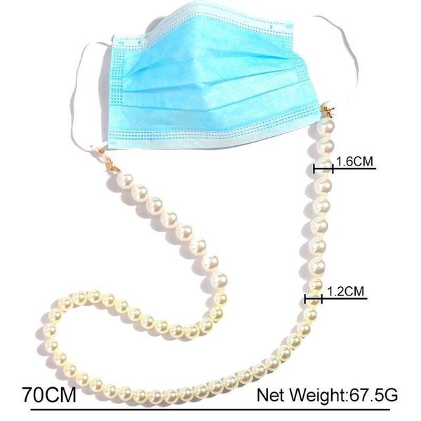 flatfoosie fashion imitation pearls face mask lanyard for women 70cm gold color beads glasses chain sunglasses lanyard jewelry h jllkyj
flatfoosie fashion imitation pearls face mask lanyard for women 70cm gold color beads glasses chain sunglasses lanyard jewelry h jllkyj