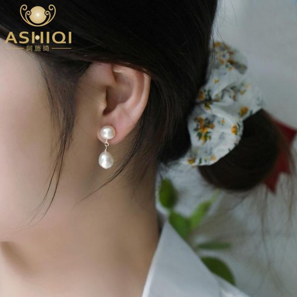 dangle & chandelier ashiqi 8-9mm white baroque double pearl drop earrings for women with 925 sterling silver handmade wedding jewelry gift
dangle & chandelier ashiqi 8-9mm white baroque double pearl drop earrings for women with 925 sterling silver handmade wedding jewelry gift