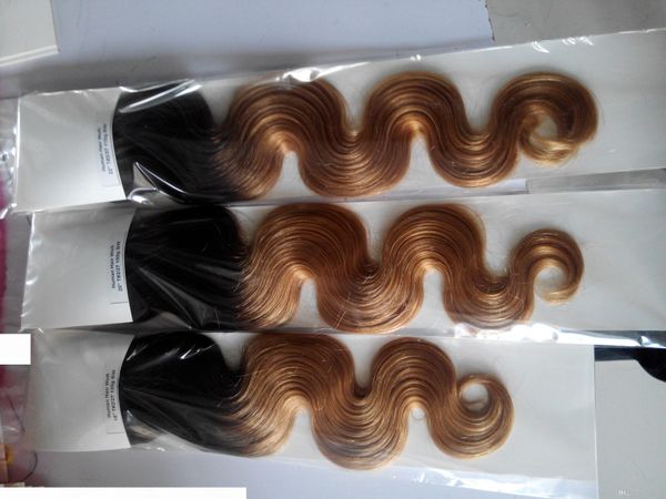 10-30 inchs ombre two tones double weft hair extension 100% human hair weave 6a unprocessed body wave virgin hair weaving, Black
10-30 inchs ombre two tones double weft hair extension 100% human hair weave 6a unprocessed body wave virgin hair weaving, Black