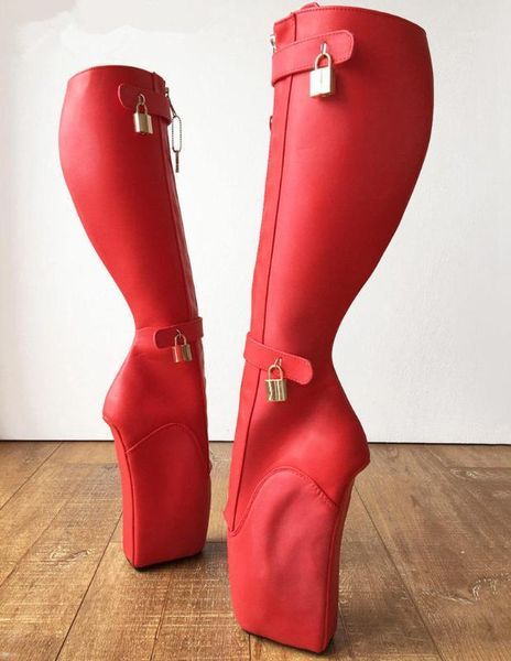 red maleather boots women long ballet wedge fetish high heel shoes womans winter fashion 2020 size 15 heels european 11 size1, Black
red maleather boots women long ballet wedge fetish high heel shoes womans winter fashion 2020 size 15 heels european 11 size1, Black