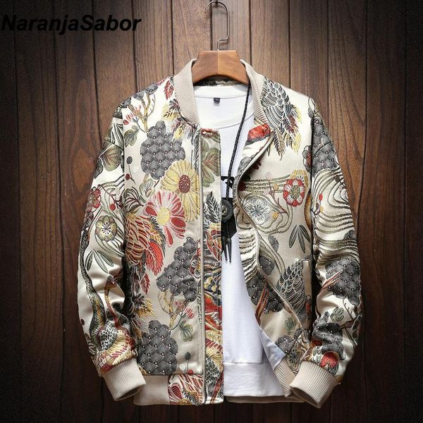 men's jackets naranjasabor embroidery jacket autumn spring mens baseball collar casual fashion hip hop coat male eu size n566, Black;brown
men's jackets naranjasabor embroidery jacket autumn spring mens baseball collar casual fashion hip hop coat male eu size n566, Black;brown
