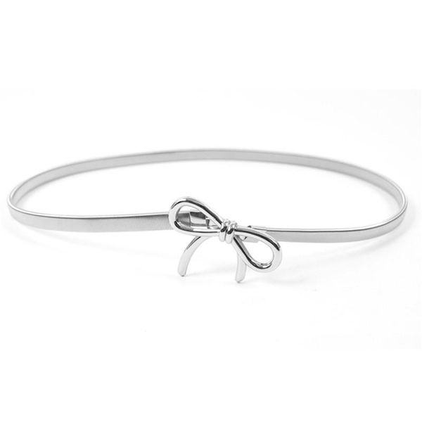 gold/silver belts for women metal belt bow clasp front stretch spring waist strap skinny elastic waistband bl202109, Black;brown
gold/silver belts for women metal belt bow clasp front stretch spring waist strap skinny elastic waistband bl202109, Black;brown