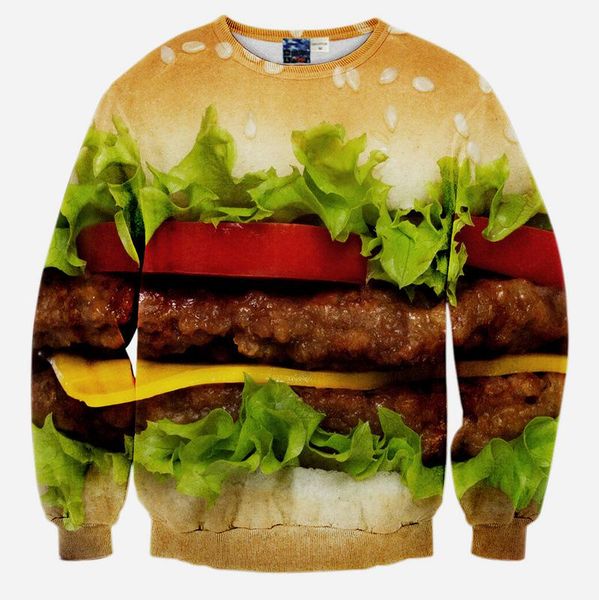 sell men/women hoodies hamburger 3d print hoody sweatshirt men's clothing casual pullovers, Black
sell men/women hoodies hamburger 3d print hoody sweatshirt men's clothing casual pullovers, Black