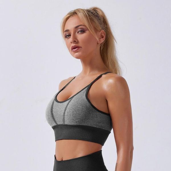 2020 knitted style women's yoga sports underwear bra outdoor sports gym fitness spaghetti strap bra ds101, White;black
2020 knitted style women's yoga sports underwear bra outdoor sports gym fitness spaghetti strap bra ds101, White;black