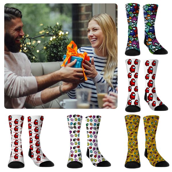 game among us socks adults medium compression knee high socks for women men novelty cute cartoon among us stockings 10 colors e112604, Pink;yellow
game among us socks adults medium compression knee high socks for women men novelty cute cartoon among us stockings 10 colors e112604, Pink;yellow