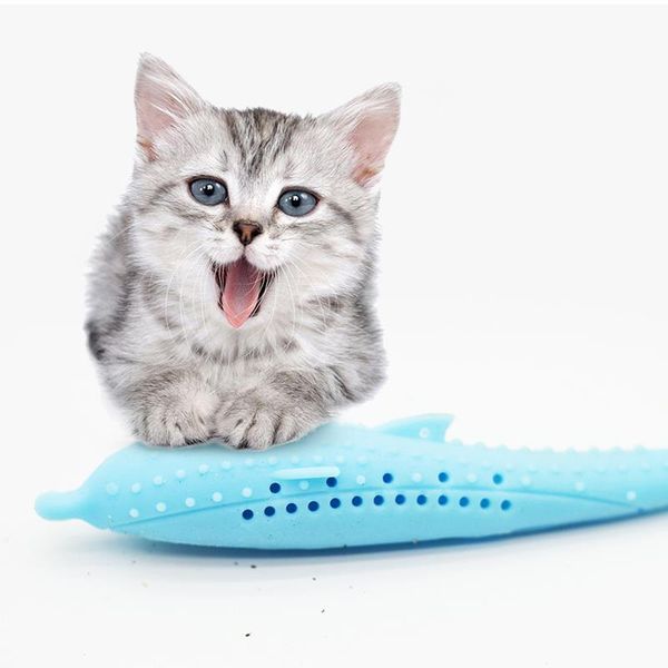 cat toys molar stick fish shape silicone toothbrush pets chew toy teeth cleaning for cats containing catnip
cat toys molar stick fish shape silicone toothbrush pets chew toy teeth cleaning for cats containing catnip