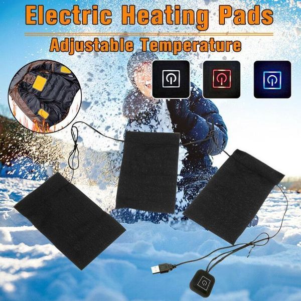 1 set usb electric heated jacket heating pad outdoor clothing sheet winter warm ed pads for diy heating vest heated themal l2p01, Gray;blue
1 set usb electric heated jacket heating pad outdoor clothing sheet winter warm ed pads for diy heating vest heated themal l2p01, Gray;blue