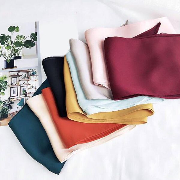 fashion solid color long ribbon silk scarf spring summer women's wild small neck scarves neckerchief hair band bag handle wraps q bbyhn
fashion solid color long ribbon silk scarf spring summer women's wild small neck scarves neckerchief hair band bag handle wraps q bbyhn