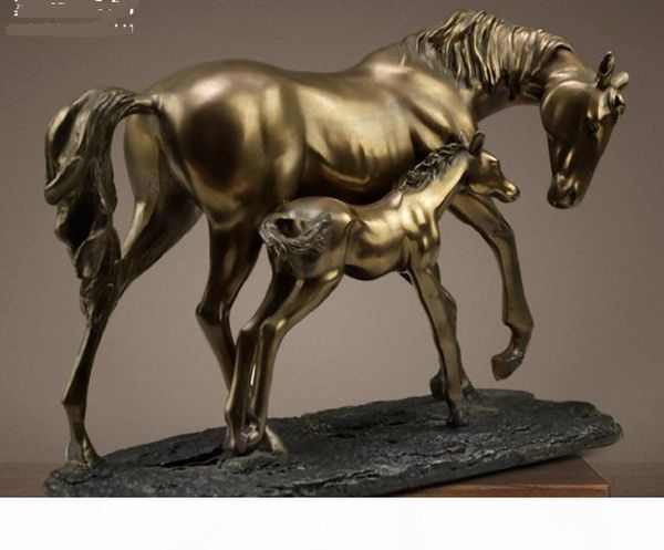 2020 the factory supplies new type of cold cast copper handicraft, mother and son horse, creative home furnishing ornaments
2020 the factory supplies new type of cold cast copper handicraft, mother and son horse, creative home furnishing ornaments