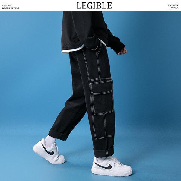 legible casual solid straight jeans mens 2020 harajuku streetwear men casual denim pants male fashion men clothing1, Blue
legible casual solid straight jeans mens 2020 harajuku streetwear men casual denim pants male fashion men clothing1, Blue