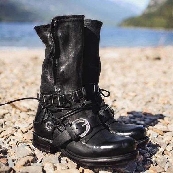 boots designer autumn winter fashion ladies cool buckle motorcycle shoes casual mid calf high qulity women boot, Black
boots designer autumn winter fashion ladies cool buckle motorcycle shoes casual mid calf high qulity women boot, Black