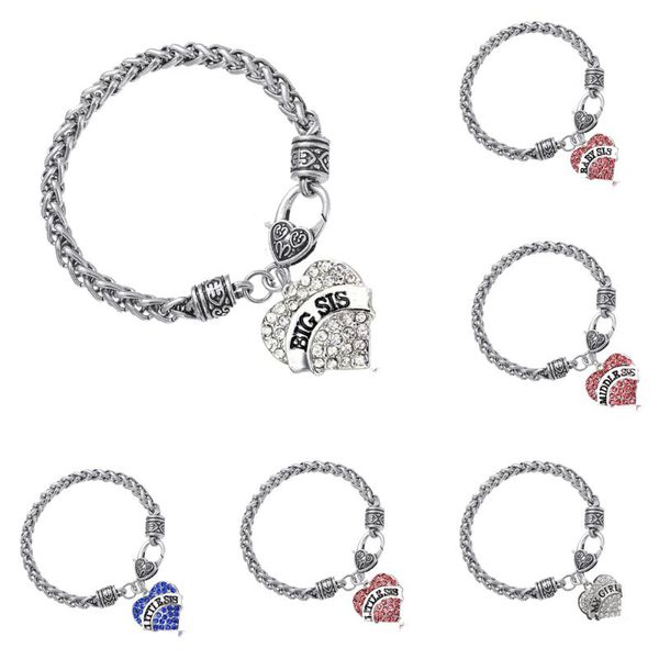 charm bracelets bespmosp pink clear crystal heart baby little middle big sister sis my girl knit bangle bracelet rhinestone family girls gif, Golden;silver
charm bracelets bespmosp pink clear crystal heart baby little middle big sister sis my girl knit bangle bracelet rhinestone family girls gif, Golden;silver