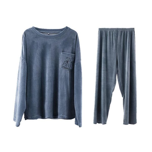 men's sleepwear autumn men camel 2pcs pajamas sets print character pocket flannel lingerie nightwear pyjamas loose home wear, Black;brown
men's sleepwear autumn men camel 2pcs pajamas sets print character pocket flannel lingerie nightwear pyjamas loose home wear, Black;brown