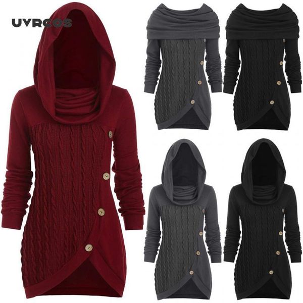 uvrcos 2020 women autumn sweater multiple functional winter scarf collar knitted patchwork girls sweaters gift for girl, White;black
uvrcos 2020 women autumn sweater multiple functional winter scarf collar knitted patchwork girls sweaters gift for girl, White;black
