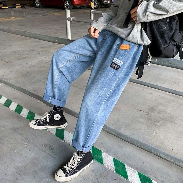 men's jeans 2021 washed blue jean homme fashion appliques casual straight leg harem pants 3xl plus size loose korean mens streetwear1
men's jeans 2021 washed blue jean homme fashion appliques casual straight leg harem pants 3xl plus size loose korean mens streetwear1