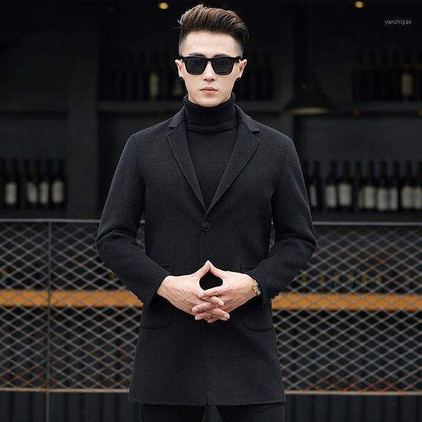 luxury wool blend coat men casual single breasted suit collar jacket autumn winter business solid color long casaco masculino1, Black
luxury wool blend coat men casual single breasted suit collar jacket autumn winter business solid color long casaco masculino1, Black