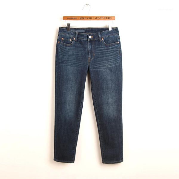 high waist spring women fashion straight style water wash ankle length casual jeans female trendy vintage plus size denim bottom1, Blue
high waist spring women fashion straight style water wash ankle length casual jeans female trendy vintage plus size denim bottom1, Blue