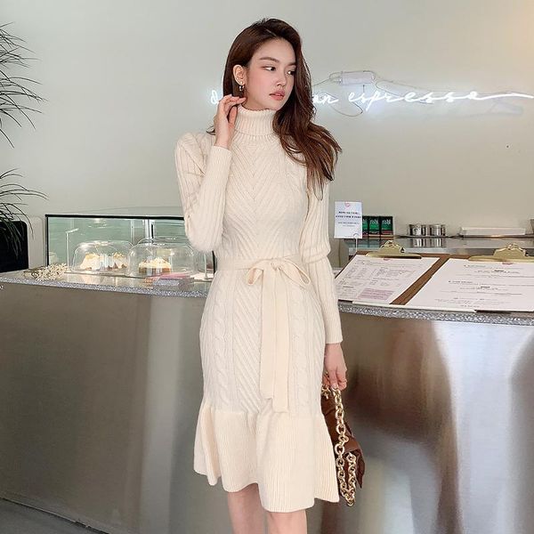 coigarsam full sleeve women dress winter knitting keep warm turtleneck dresses white coffee 51621, Black;gray
coigarsam full sleeve women dress winter knitting keep warm turtleneck dresses white coffee 51621, Black;gray