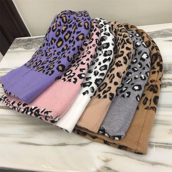 beanie/skull caps autumn and winter leopard pattern knitted hat female hats for women ear protection warm bonnet womens beanie, Blue;gray
beanie/skull caps autumn and winter leopard pattern knitted hat female hats for women ear protection warm bonnet womens beanie, Blue;gray