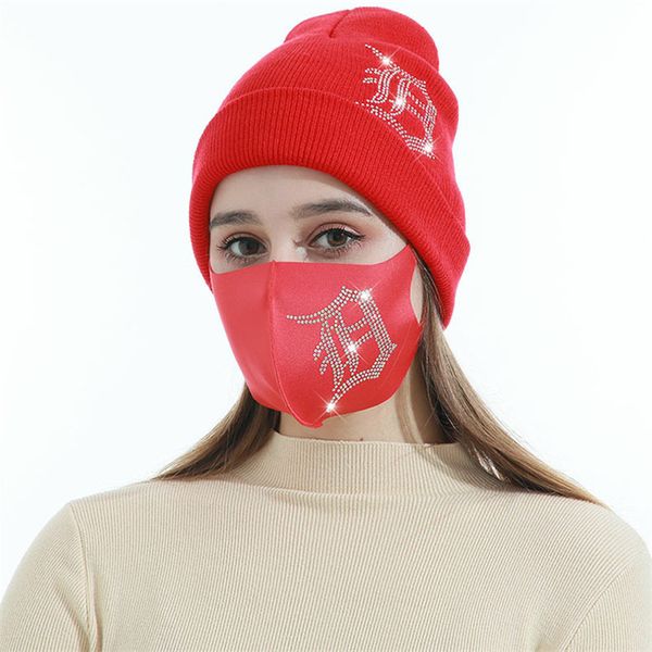 7 colors women knitted hat letters star butterfly diamond designers winter warm hat ice silk face mask outdoor ski cap masks set e112103, Black;white
7 colors women knitted hat letters star butterfly diamond designers winter warm hat ice silk face mask outdoor ski cap masks set e112103, Black;white