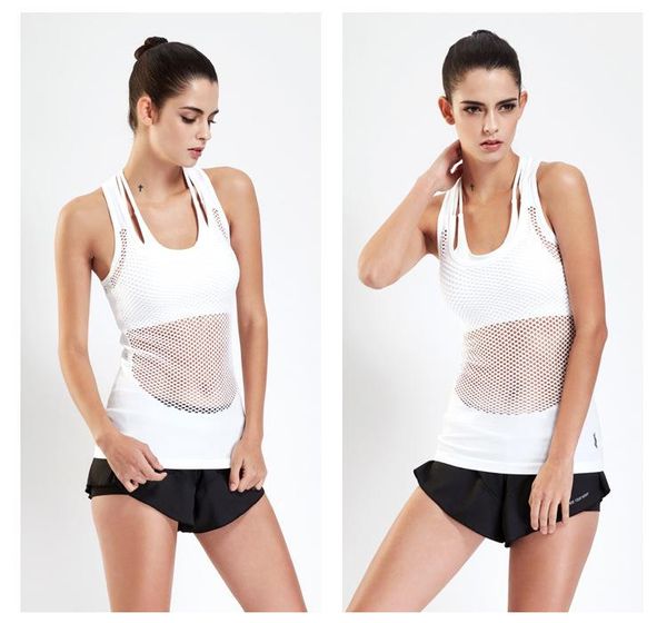 gym clothing for women sport shirt hollow mesh sports workout tank jersey clothes, Black;white
gym clothing for women sport shirt hollow mesh sports workout tank jersey clothes, Black;white