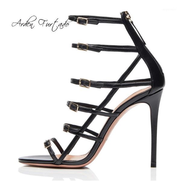 arden furtado summer fashion 2021 women's shoes elegant mature buckle strap stilettos heels gladiator sandals big size 451, Black
arden furtado summer fashion 2021 women's shoes elegant mature buckle strap stilettos heels gladiator sandals big size 451, Black