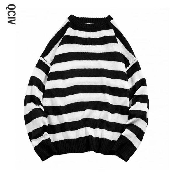 fashion men striped casual knitted sweater men's korean collage autumn pullover male o-neck oversize sweater1, White;black
fashion men striped casual knitted sweater men's korean collage autumn pullover male o-neck oversize sweater1, White;black